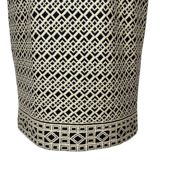 Eliza J Women's Sleeveless Geometric Patterned Multicolor Sheath Dress Size 8 - Picture 7 of 10